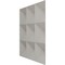 Ekena Millwork 11 7/8in. W x 11 7/8in. H Benson EnduraWall Decorative 3D Wall Panel Covers 0.98 Sq. Ft. WP12X12BEECE - alternate 3